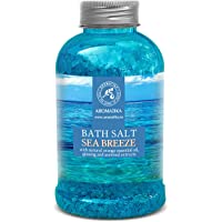 Sales Marinas de Baño 600g - con Aceite Esencial Natural de Naranja - Extractos de Ginseng y Algas